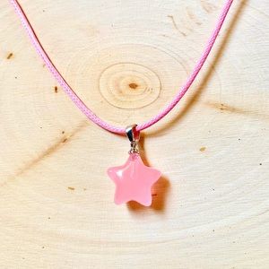 Pink Star Necklace